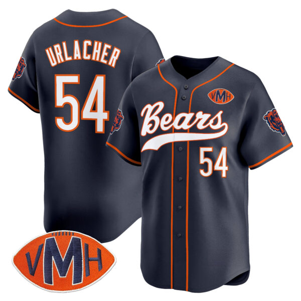 Men’s Chicago Bears 2025 Vapor Baseball Jersey – All Stitched