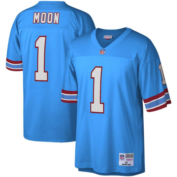 Houston Oilers Warren Moon Throwback Jersey – All Stitched