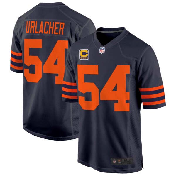Men’s Chicago Bears Throwback Game Jersey – All Stitched