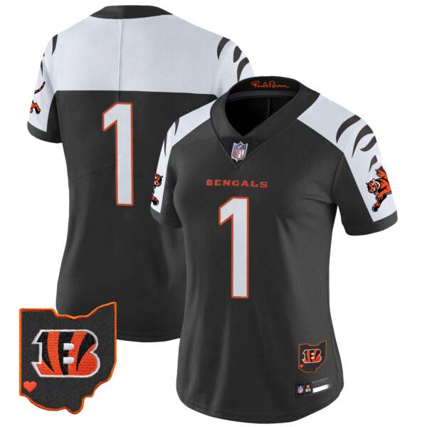 Women’s Bengals 2024 Vapor Limited Jersey – All Stitched