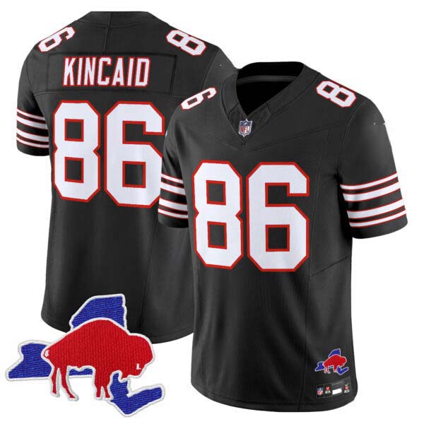 Men’s Bills Throwback 2024 Vapor Limited Jersey – All Stitched