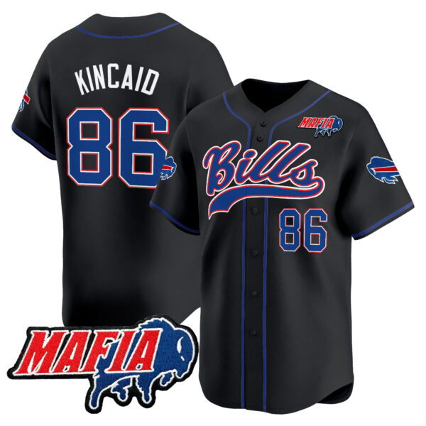 Men’s Buffalo Bills 2025 Vapor Baseball Jersey – All Stitched