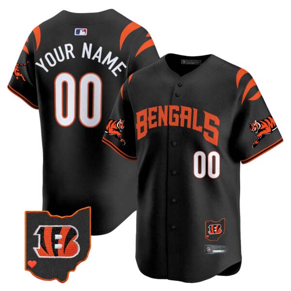 Bengals Vapor Premier Limited Custom Jersey – All Stitched
