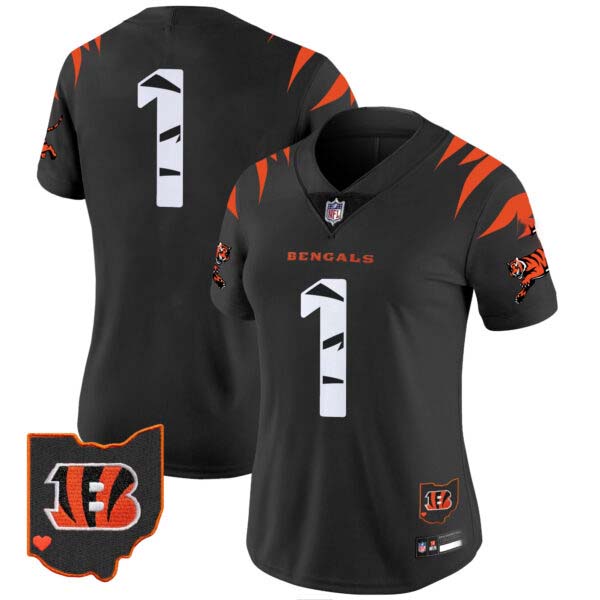 Women’s Bengals Special Vapor Limited Jersey – All Stitched