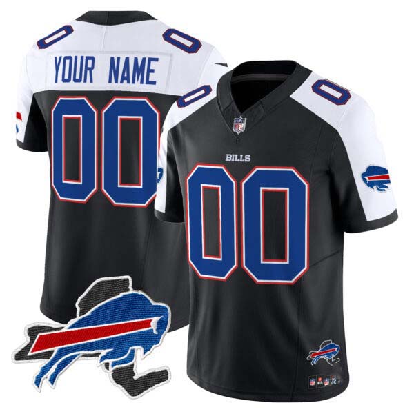 Bills New York Patch Vapor Limited Custom Jersey V3 – All Stitched