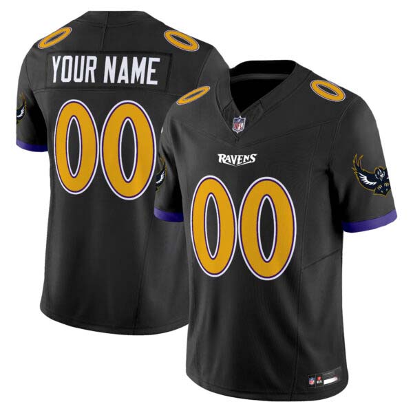 Ravens Special Vapor Limited Custom Jersey V2 – All Stitched