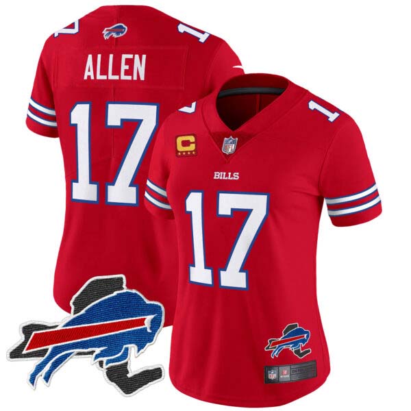 Women’s Bills New York Patch Vapor Limited Jersey – All Stitched