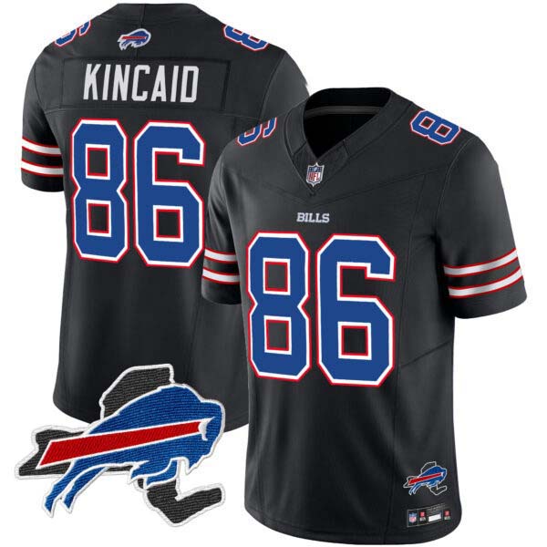 Men’s Bills New York Patch Vapor Limited Jersey – All Stitched