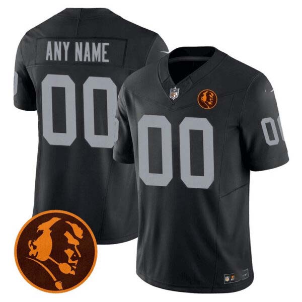 Raiders John Madden Honoring Patch Vapor Custom Jersey – All Stitched