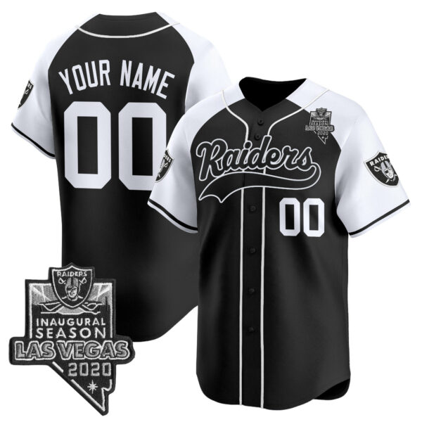 Las Vegas Raiders Vapor Baseball Custom Jersey – All Stitched
