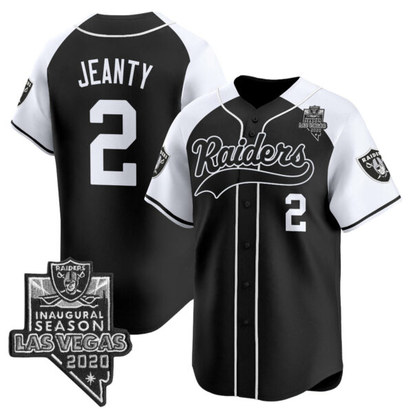Men’s Las Vegas Raiders Vapor Baseball Jersey – All Stitched