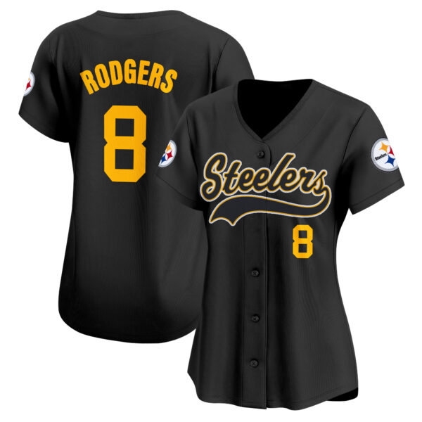 Women’s Pittsburgh Steelers 2025 Vapor Baseball Jersey – All Stitched