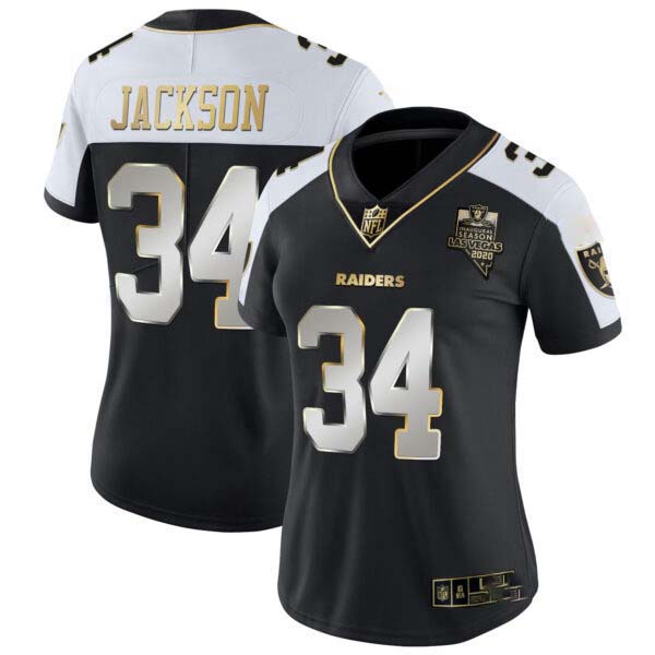 Women’s Raiders Vapor Gold Jersey – All Stitched