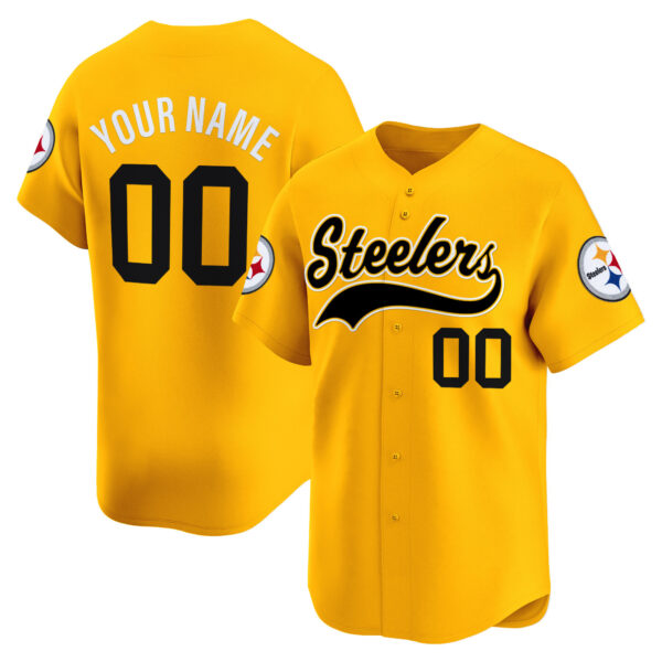 Pittsburgh Steelers 2025 Vapor Baseball Custom Jersey – All Stitched