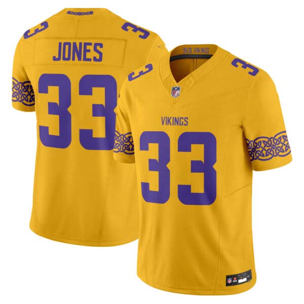 Men’s Minnesota Vikings Nordic Pattern Vapor Limited Jersey – All Stitched