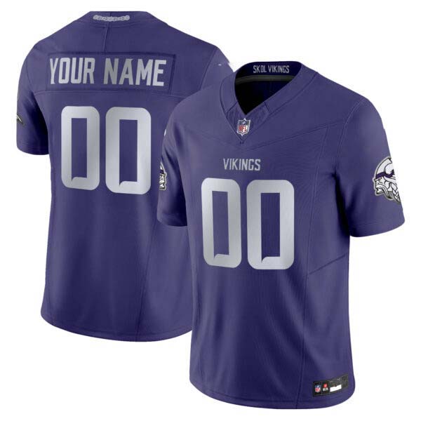 Minnesota Vikings 2024 Winter Warrior Vapor Limited Custom Jersey – All Stitched