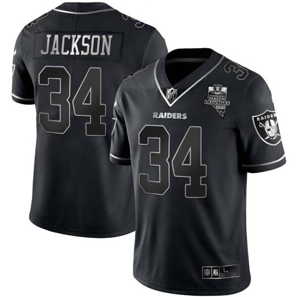 Raiders Black Silver Vapor – All Stitched