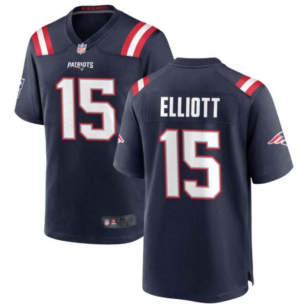 Ezekiel Elliott New England Patriots Jersey – All Stitched