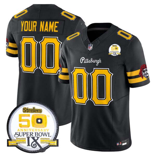 Pittsburgh Steelers 2024 Vapor Limited Custom Jersey – All Stitched