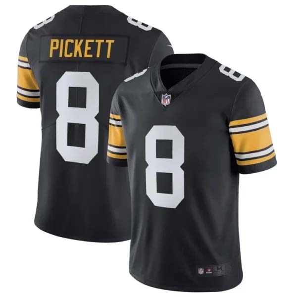 Kenny Pickett Pittsburgh Steelers Color Rush Jersey – All Stitched
