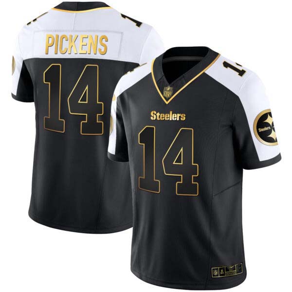 Men’s Steelers Arch Smoke Vapor Jersey V3 – All Stitched