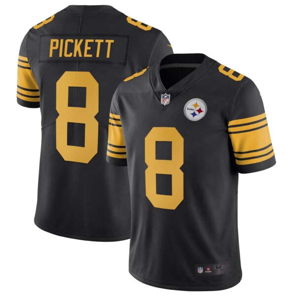 Kenny Pickett Steelers Color Rush Vapor Jersey – All Stitched