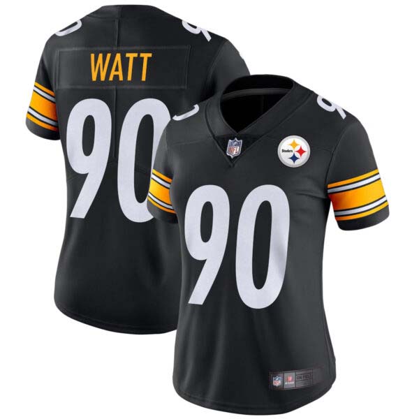 Women’s T. J. Watt Steelers Vapor Jersey – All Stitched