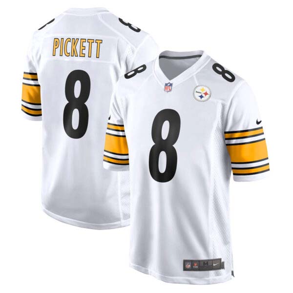 Men’s Steelers Game – White – All Stitched