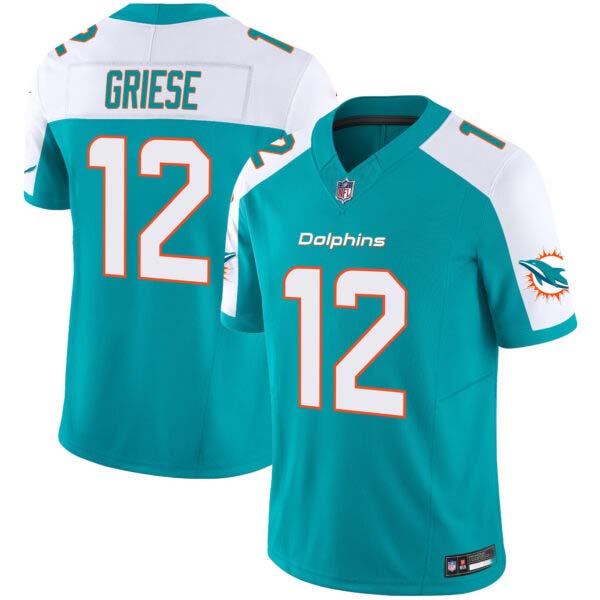 Men’s Dolphins Vapor Limited Jersey V2 – All Stitched