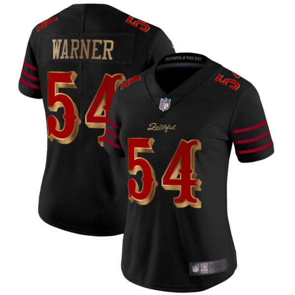 Women’s Fred Warner San Francisco 49ers 2025 “Rivalries” Vapor Limited Jersey – All Stitched