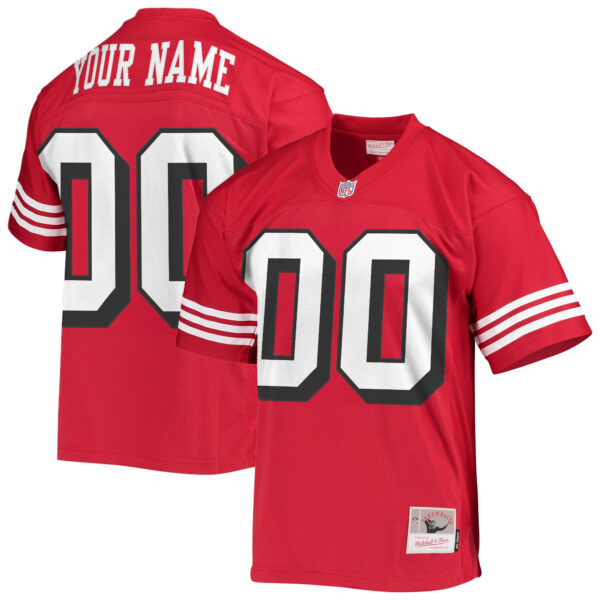 San Francisco 49ers Throwback Player Custom Jersey – All Stitched