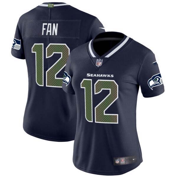 Women’s Seattle Seahawks 2025 “Rivalries” Vapor Limited Jersey – All Stitched