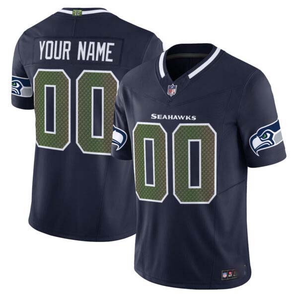 Seattle Seahawks 2025 “Rivalries” Vapor Limited Custom Jersey – All Stitched