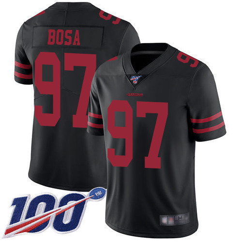 Nick Bosa San Francisco 49ers Black Jersey – All Stitched
