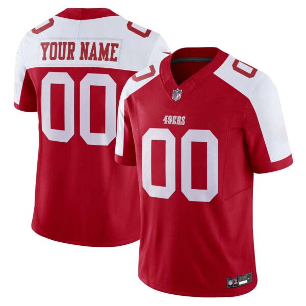 49ers Vapor Limited Custom Jersey – All Stitched