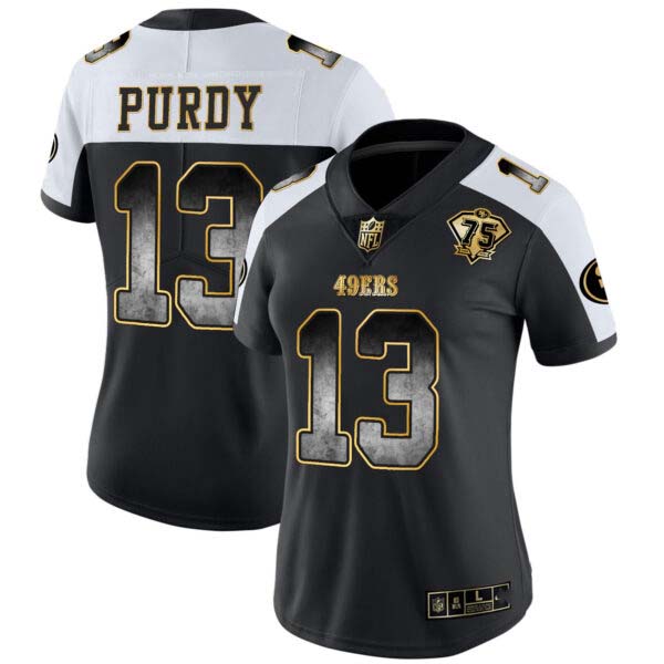 Women’s 49ers Arch Smoke Vapor Jersey – All Stitched