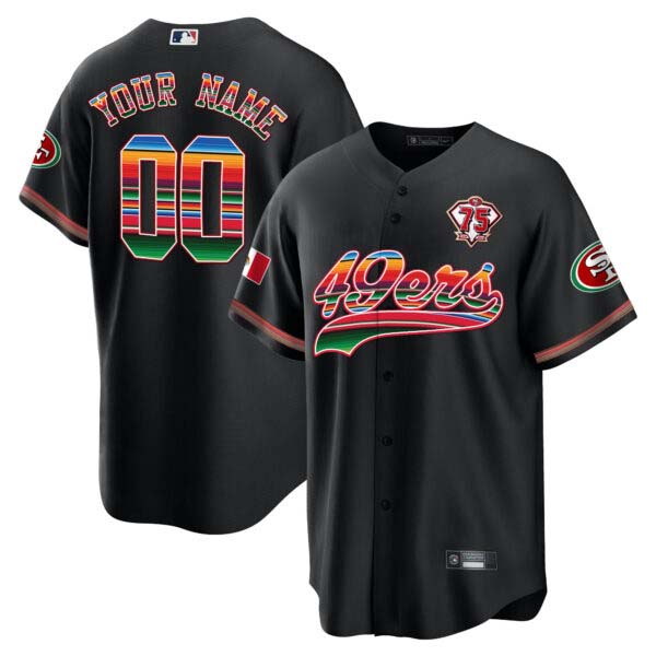 49ers Mexico Cool Base Limited Custom Jersey – All Stitched